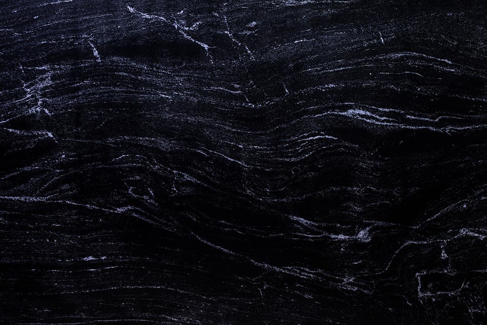 Amostra de Granito Preto Via Lactea