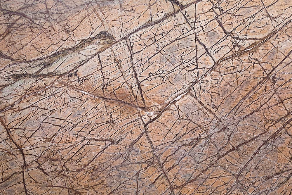 Amostra de Mármore Root Brown Escovado