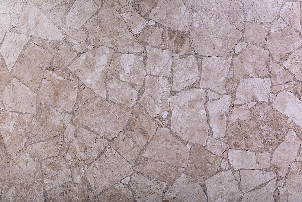 Amostra de Travertino Mosaico